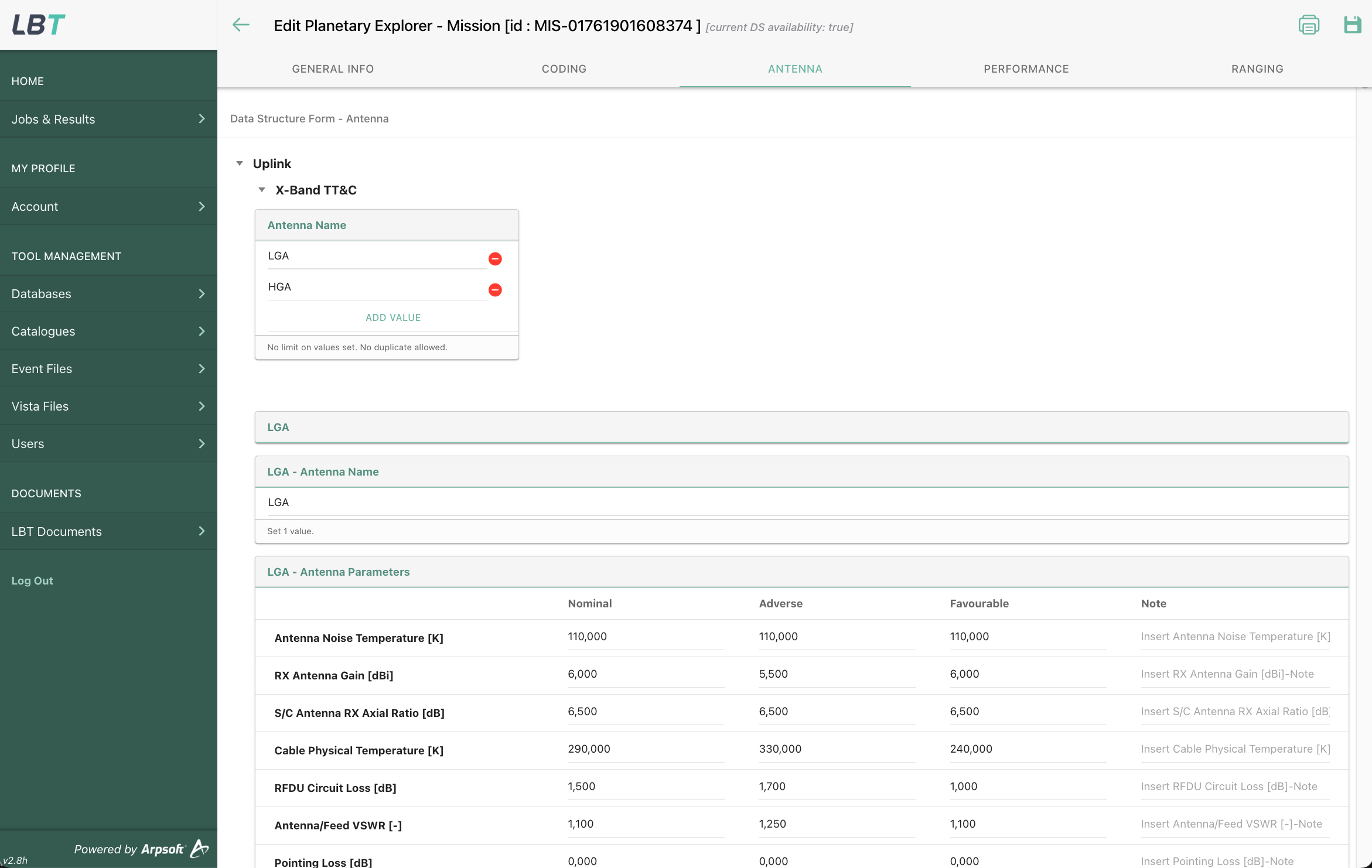 Spacecraft Antenna Definition