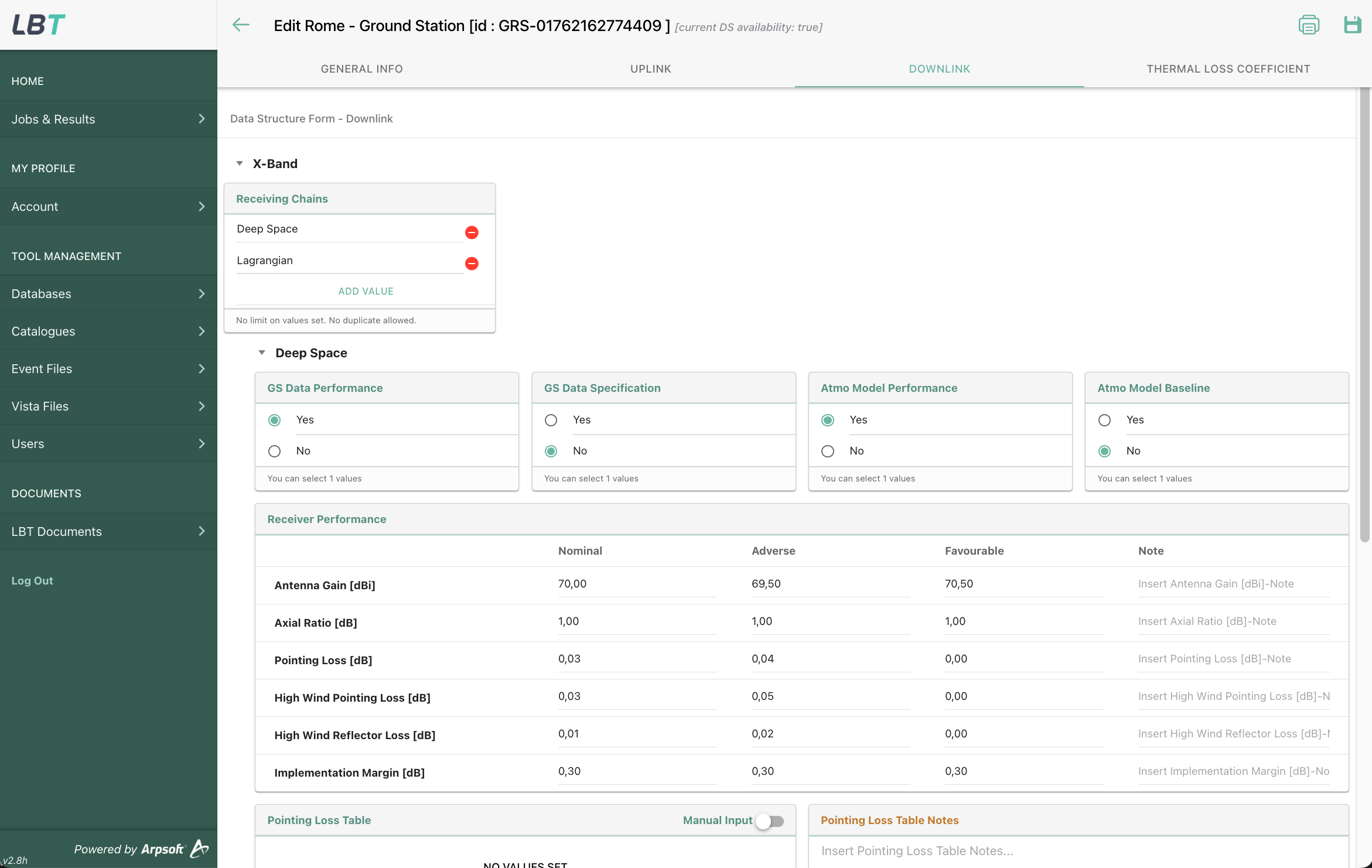 Ground Station RX Chain